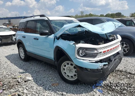 2025 Ford Bronco Sport Heritage из США, поврежденный, VIN 3FMCR9GN1SRE01905